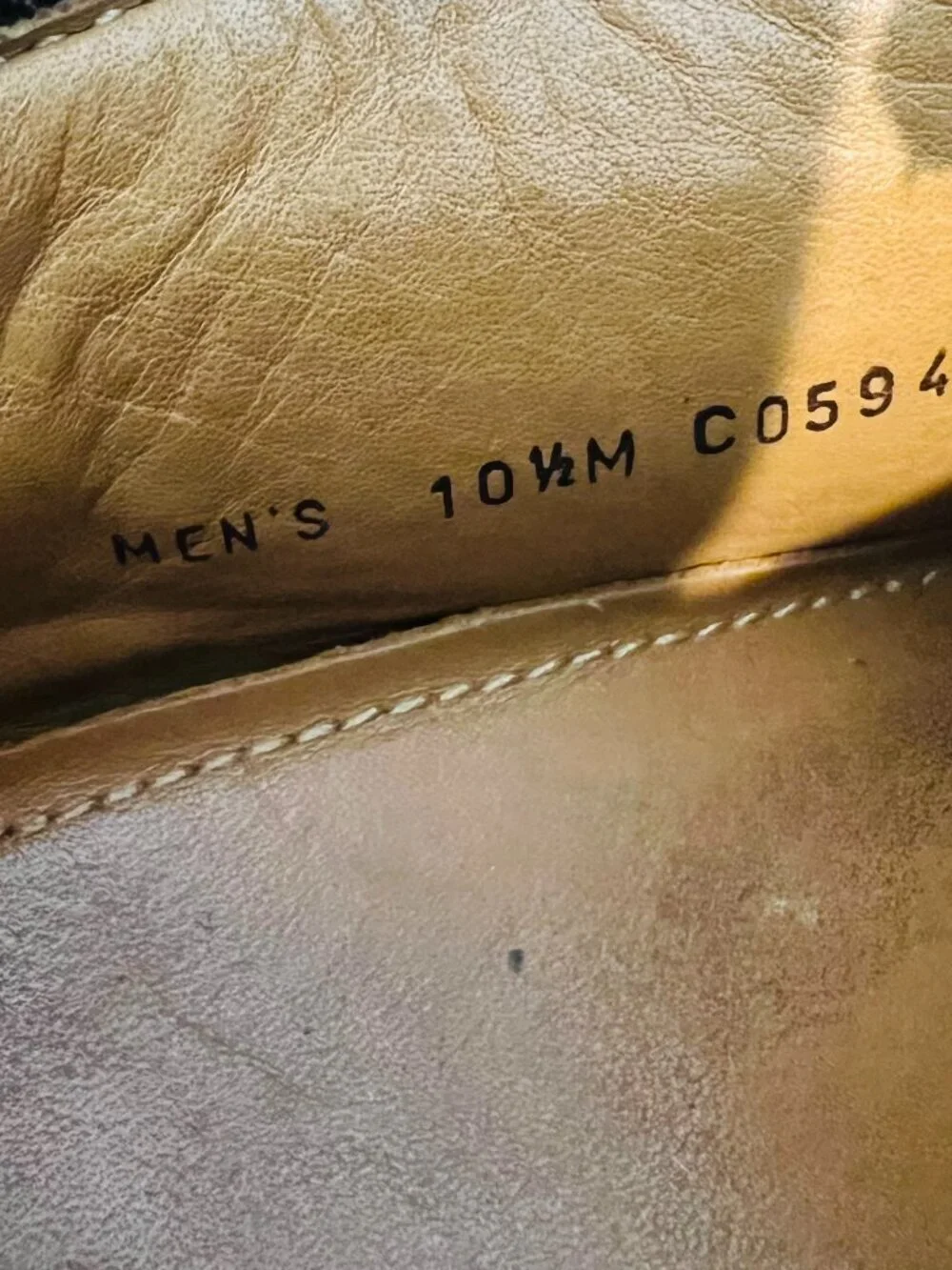 Cole Haan Lenox Hill split-toe brown leather shoes Size 10.5